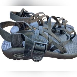 Chaco Womens ZX/2 Classic With Toe Loop Outdoor Athletic Sandal Black Size 6